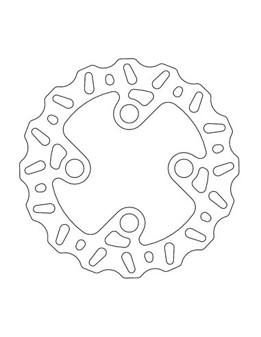 Disque de frein Fix Wave MOTO-MASTER 110722