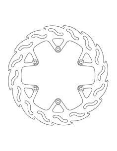 Brake disc Fix Flame 4.4 MOTO-MASTER 110728