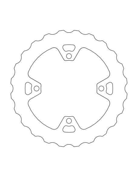 Disque de frein Fix Wave MOTO-MASTER 110439