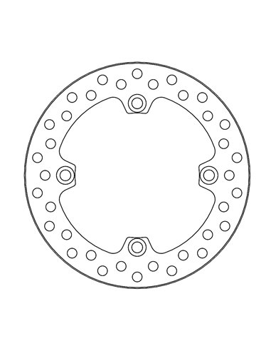 Disc de fre Vintage darrere MOTO-MASTER 110.811