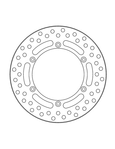 Vintage rear brake disc MOTO-MASTER 110816