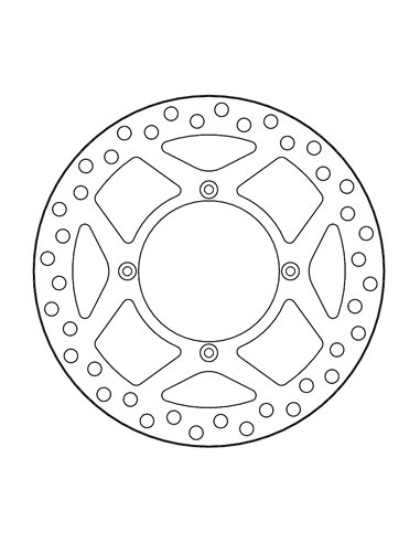 Vintage Front Brake Disc MOTO-MASTER 110817