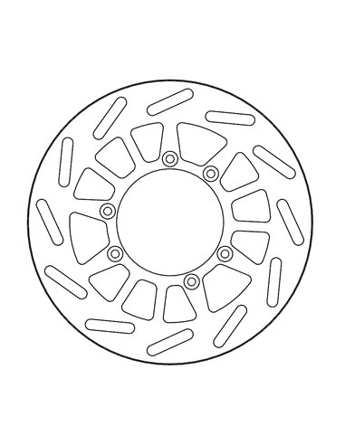 Disco de freno Vintage Delantero MOTO-MASTER 110818