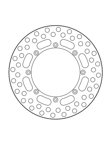Disque de frein avant vintage MOTO-MASTER 110822