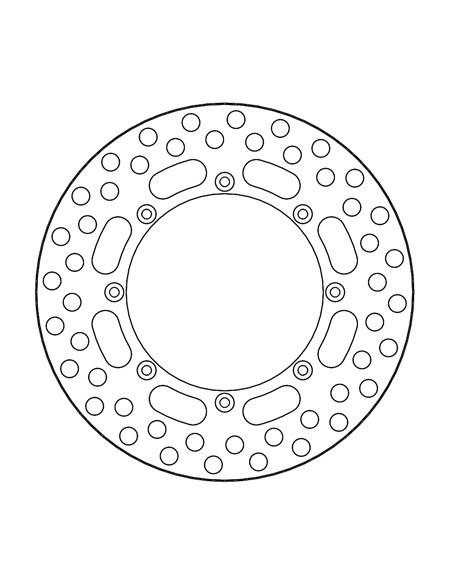 Disque de frein avant vintage MOTO-MASTER 110822