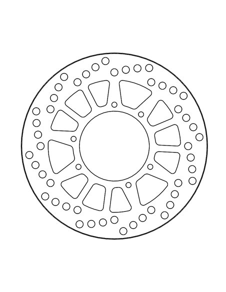 Vintage Front Brake Disc MOTO-MASTER 110823