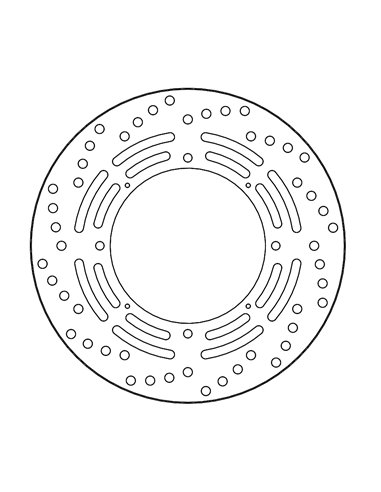 Disque de frein avant vintage MOTO-MASTER 110825
