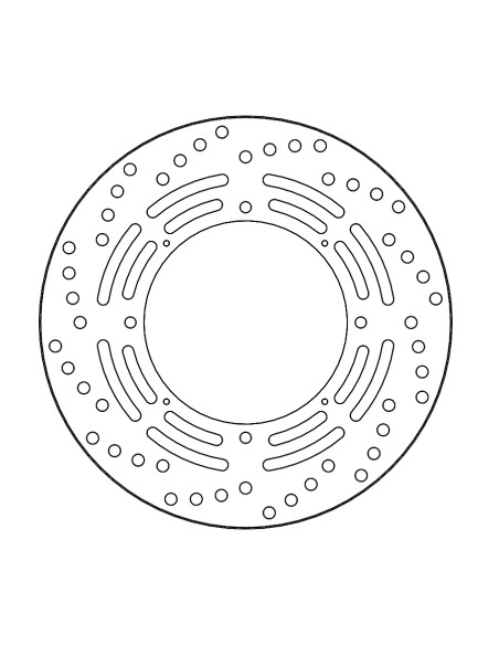 Disque de frein avant vintage MOTO-MASTER 110825