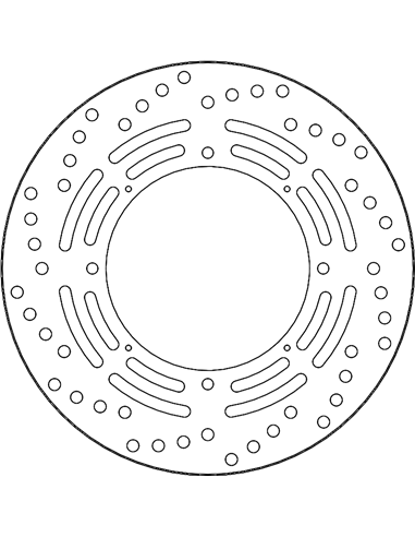 Disque de frein avant vintage MOTO-MASTER 110825