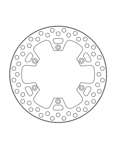 Disc de fre Vintage darrere MOTO-MASTER 110.826