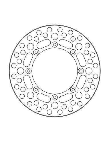 Vintage rear brake disc MOTO-MASTER 110827