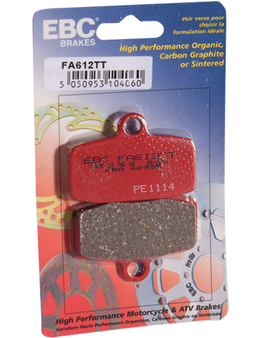 Pastilles de fre en fibra de carboni EBC FA612TT