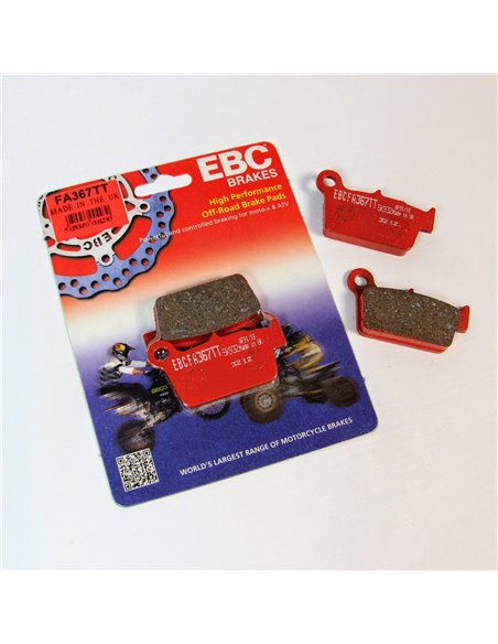 Carbon Offroad EBC FA367 / 2TT "TT" Sport Carbon Brake Pads