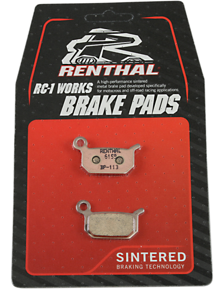 Plaquettes de frein frittées Renthal Bp113 BP-113