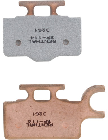 Pastillas de freno sinterizadas Renthal Bp114 BP-114