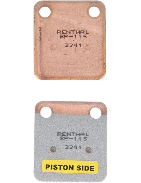 Pastilhas de freio sinterizadas Renthal Bp114 BP-115