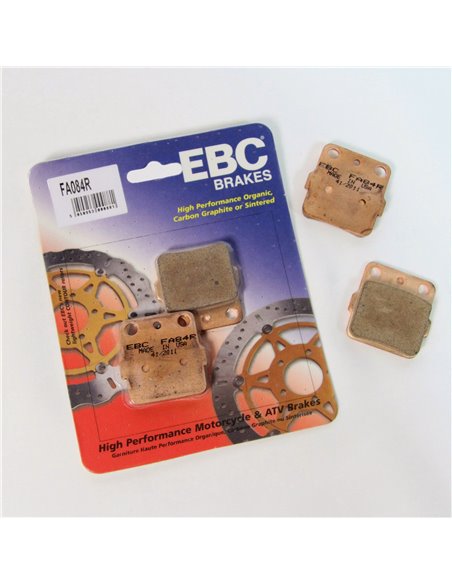 Pastillas de freno Fa-R Series Sintered Metal EBC FA367/2R