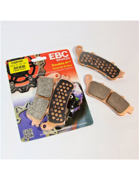 Pastilhas de freio de metal sinterizado série Fa-Hh EBC FA165HH