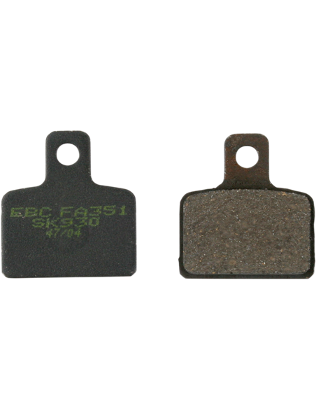 Pastilhas de freio de fibra de carbono EBC FA351TT