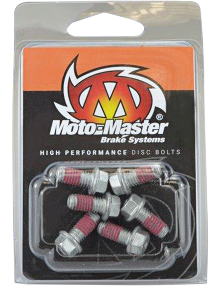 Bolts for front / rear brake disc M6X13 Hex MOTO-MASTER 012019