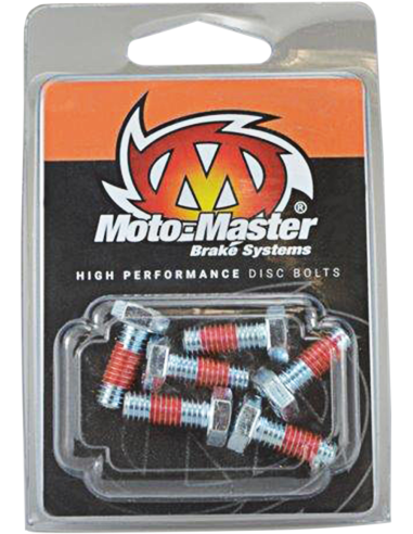 Tornillos para disco de freno delantero/trasero M6X17 Hex MOTO-MASTER 012021
