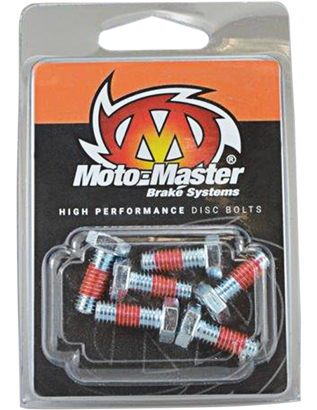 Cargols per disc de fre davanter / del darrere M6X17 Hex MOTO-MASTER 012.021