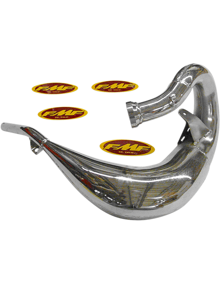 Tubo de escape bufanda Fatty plateado Yamaha FMF 024041