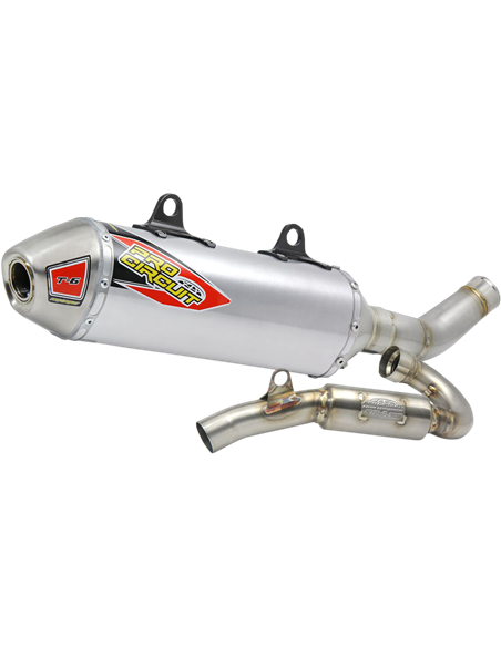 Sistema de escape T-6 Euro Stainless With Titanium Canisters & Carbon End Cap PRO CIRCUIT 0151545H