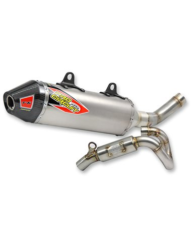 Système d'échappement T-6 Euro Inox avec bidons en titane et embout en carbone PRO CIRCUIT 0151725H
