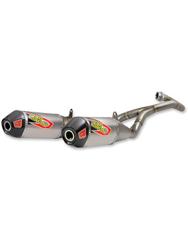 Sistema de escape Ti-6 Dual Titanium With Carbon End Cap PRO CIRCUIT 0311745F2