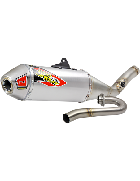 Exhaust System T-6 Stainless Steel With Aluminium Canister PRO CIRCUIT 0141845G