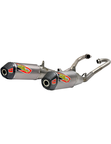 Sistema de escape Ti-6 Dual Titanium With Carbon End Cap PRO CIRCUIT 0311825F2