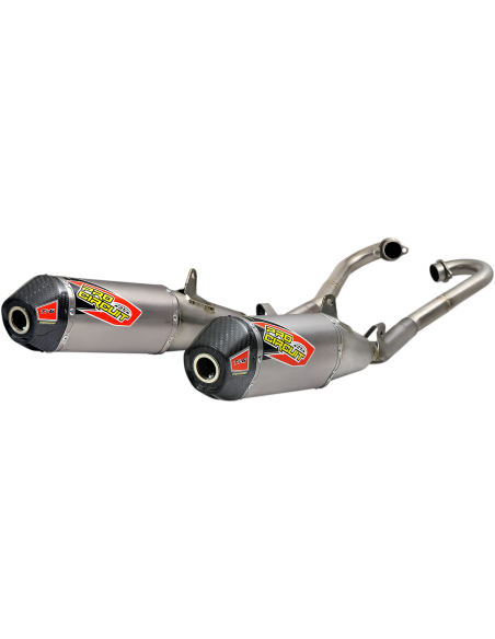 Sistema de escape Ti-6 Dual Titanium With Carbon End Cap PRO CIRCUIT 0311825F2