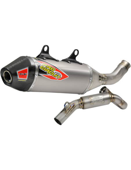 Exhaust System Ti-6 Titanium With Carbon End Cap PRO CIRCUIT 0351845F