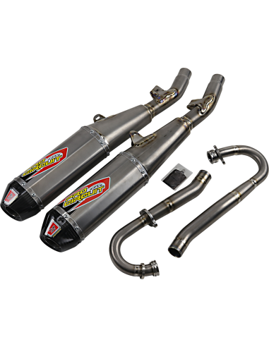 Système d'échappement complet Ti6 Pro Crf250R PRO CIRCUIT 0312025FP2