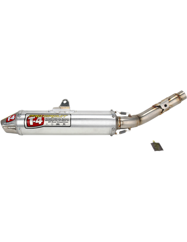 Silencieux d'échappement T-4 Aluminium Inox PRO CIRCUIT 4H05450