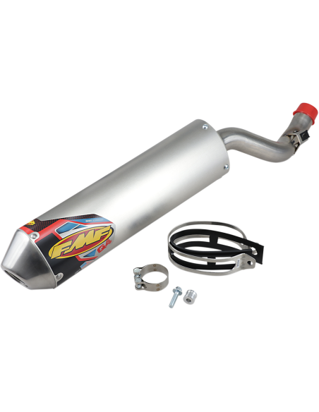 Q4 Slip-On Muffler Aluminum Honda FMF 041339