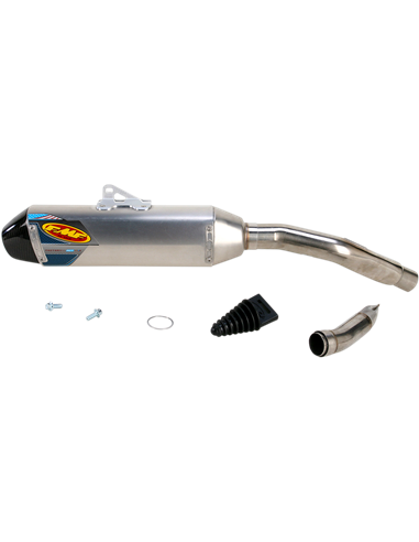 Silenciador de escape Factory 4.1 RCT Aluminum & Carbon Natural Kawasaki FMF 042291