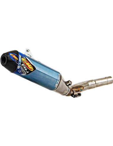 Silenciador de escape Factory 4.1 RCT Titanium & Carbon Blue Anodized Yamaha FMF 044409