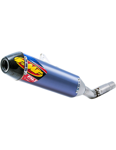 Silenciador de escape Factory 4.1 RCT Titanium & Carbon Blue Anodized Escape Yamaha FMF 044429