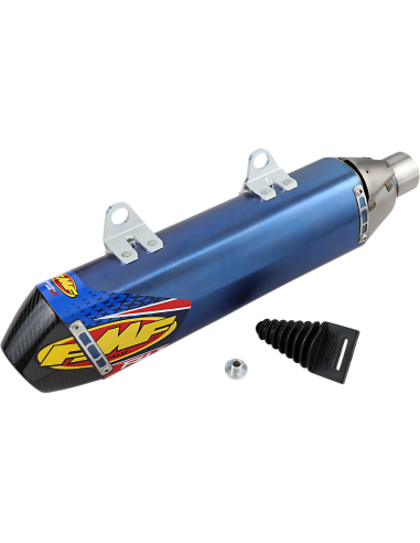 Silenciador d'escapament Factory 4.1 RCT Titanium & Carbon Blue Anodized Husqvarna FMF 045.570