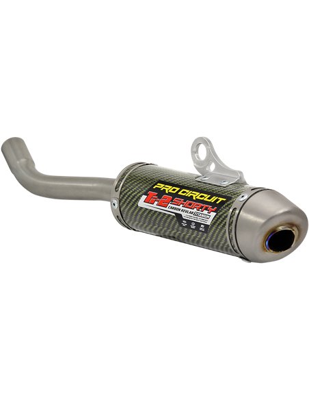Pro Circuit Ti-2 Yamaha YZ-125 silencer: carbon, titanium end cap