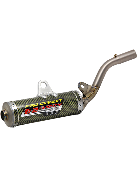 Ponteira de escape Ti-2 Shorty Carbon Kevlar Titanium PRO CIRCUIT 1121485K