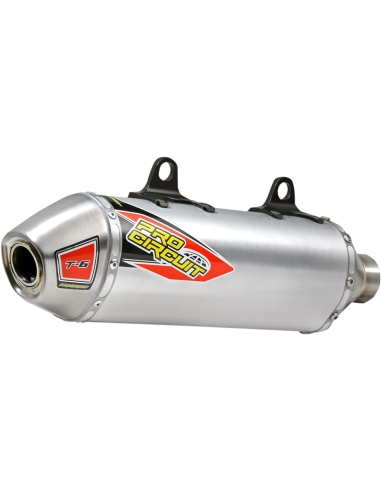 Silenciador de escape T-6 Stainless Steel Aluminium PRO CIRCUIT 0151545A