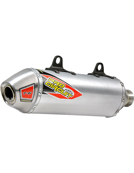 Silenciador d'escapament T-6 Stainless Steel Aluminium PRO CIRCUIT 0151545A