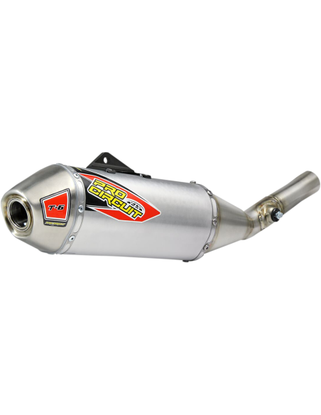 Slip-On Muffler/Silencer T-6 Stainless Steel Aluminium PRO CIRCUIT 0121645A