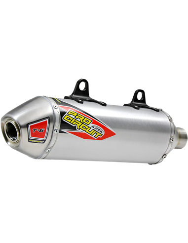Slip-On Muffler/Silencer T-6 Stainless Steel Aluminium PRO CIRCUIT 0151635A