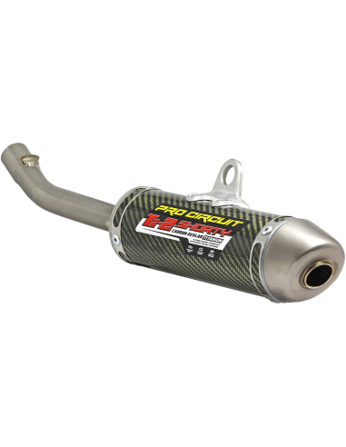 Muffler/Silencer Ti-2 Shorty Carbon Kevlar Titanium PRO CIRCUIT 1111412K