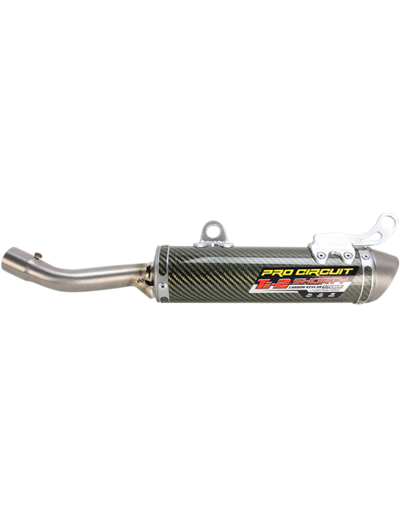 Silenciador de escapamento Ti-2 Shorty Carbon Kevlar Titanium PRO CIRCUIT 1111425K