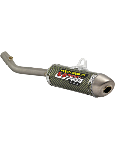 Silenciador de escape Ti-2 Shorty Carbon Kevlar Titanium PRO CIRCUIT 1121412K